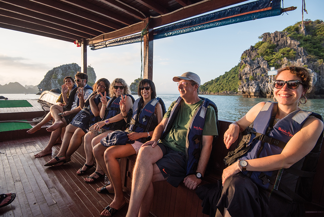 Take a cruise around Halong Bay, Vietnam