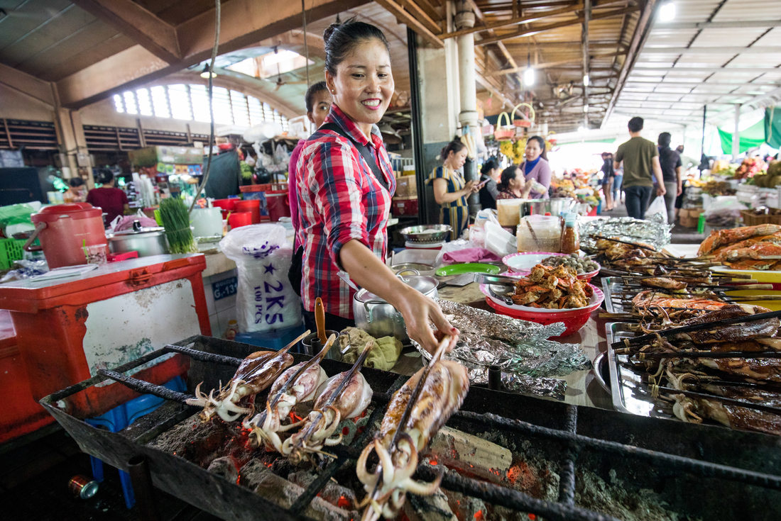 Cambodia_PhnomPenh_ Market