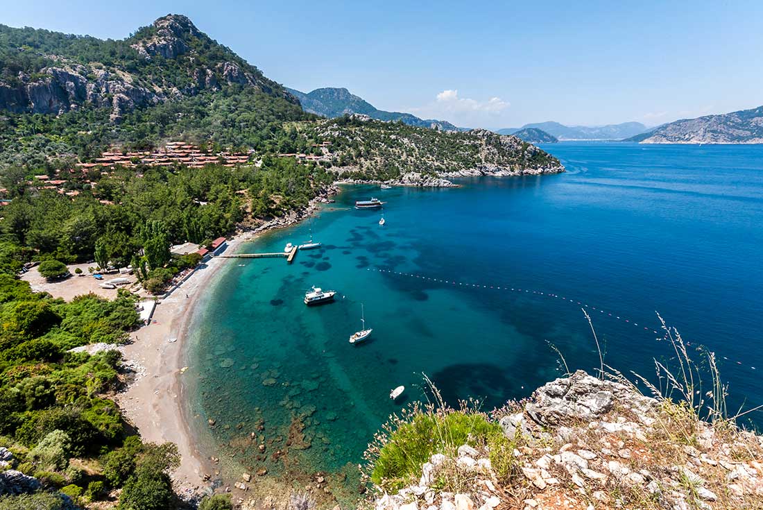 Cruising the Turkish Coast - Turunc Bay