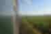 Green Trans-Mongolian train curves into the grasslands of Mongolia and China