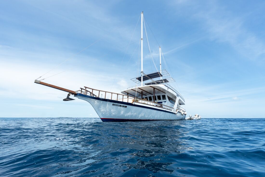 Your transport around the Maldives the Kethi taking you around Kaafu and Vaavu Atoll