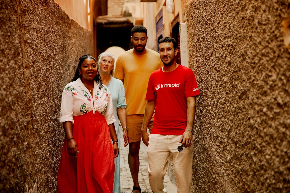 Explore the high peaks and ancient streets of Morocco with Intrepid